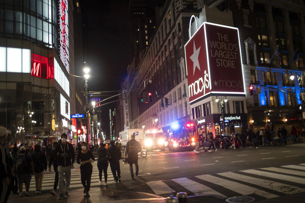 APTOPIX America Protests New York